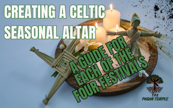 Celtic Fire Festival Altar Featured Image